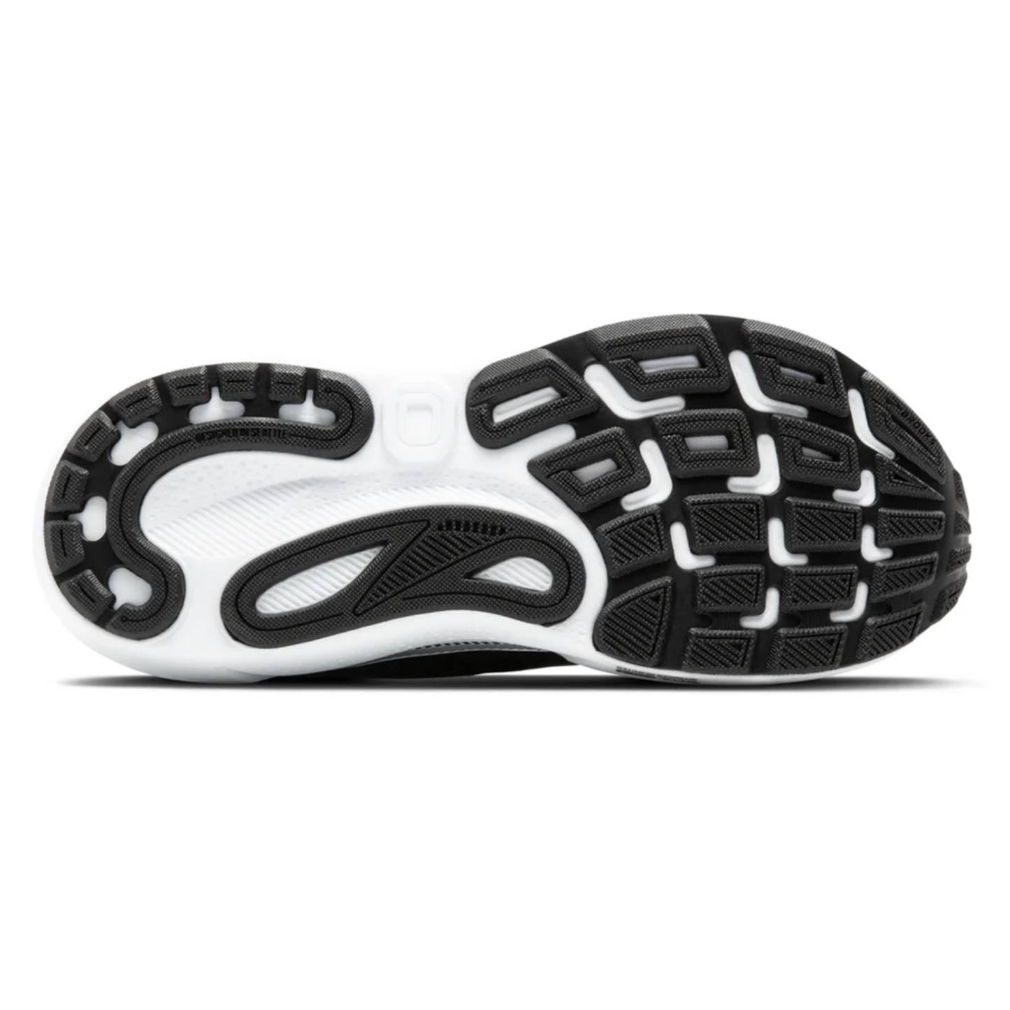 Brooks Men's Adrenaline GTS 24 (2E) Black / White - shoeguru-au