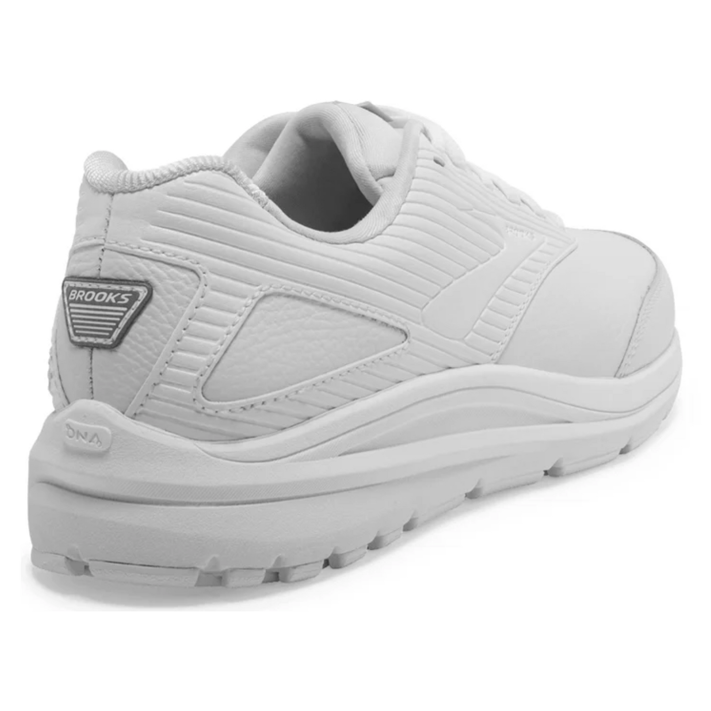 Brooks Women's Addiction Walker 2 (D) White / White - shoeguru-au