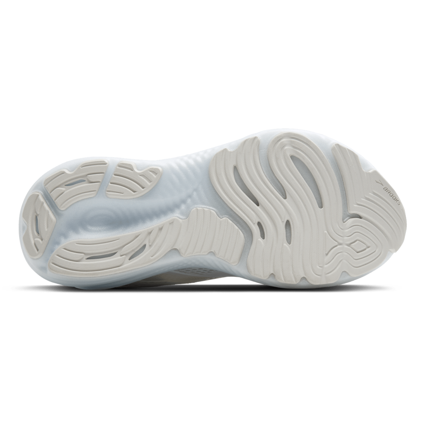 Brooks Women's Glycerin 22 (B) White / White / Grey - shoeguru-au