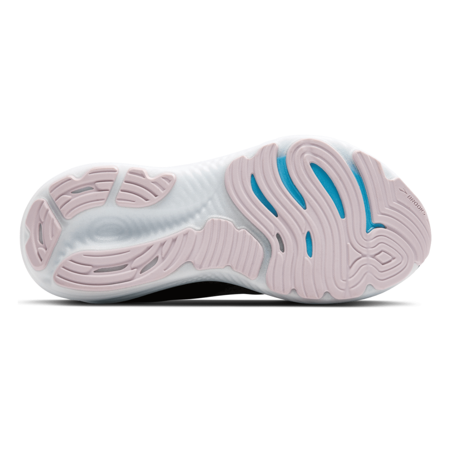 Brooks Women's Glycerin 22 (B) Black / Orchid Ice / White - shoeguru-au
