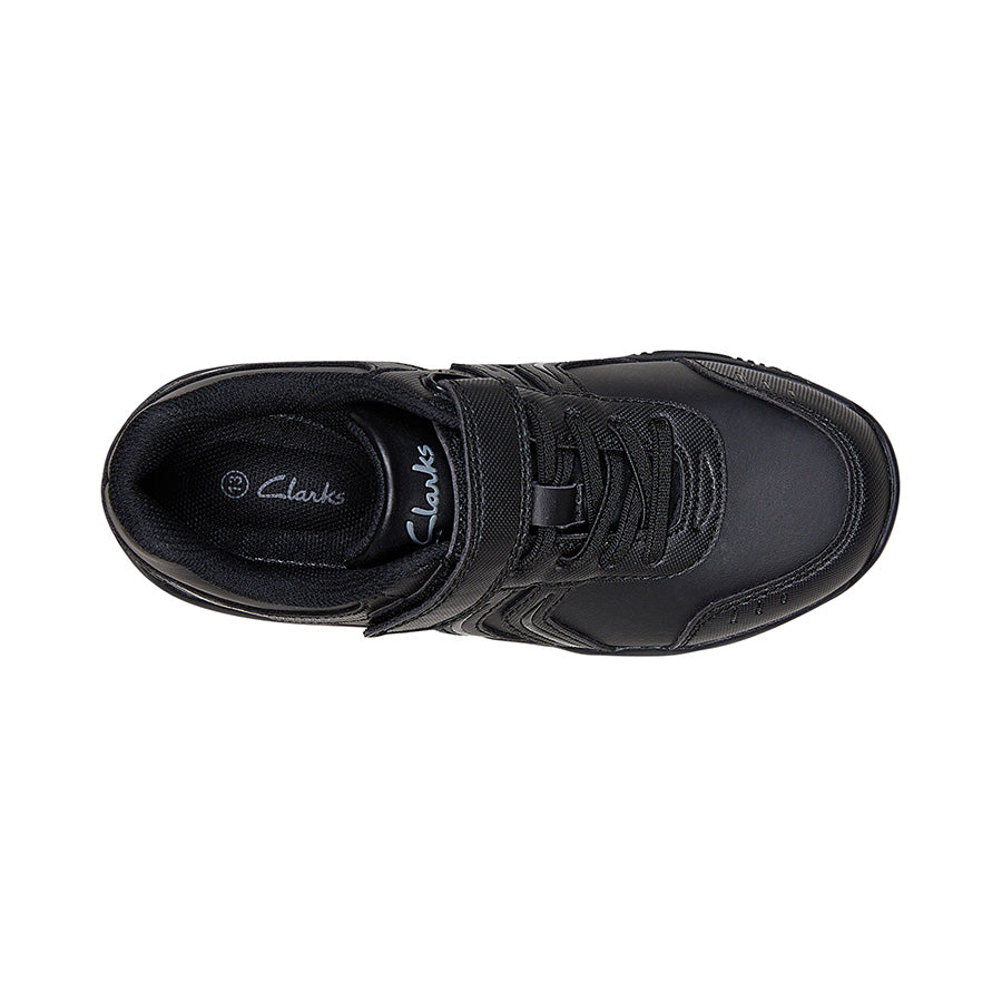 Clarks Archer (E+) Black - shoeguru-au