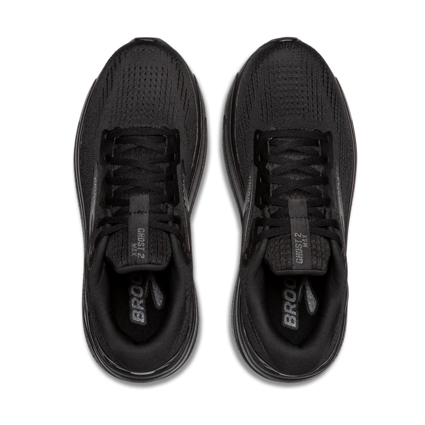 Brooks Women’s Ghost Max 2 (2E) Black / Black / Ebony - shoeguru-au