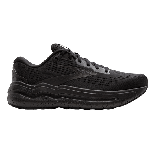 Brooks Men's Ghost Max 2 (4E) Black / Black / Ebony - shoeguru-au