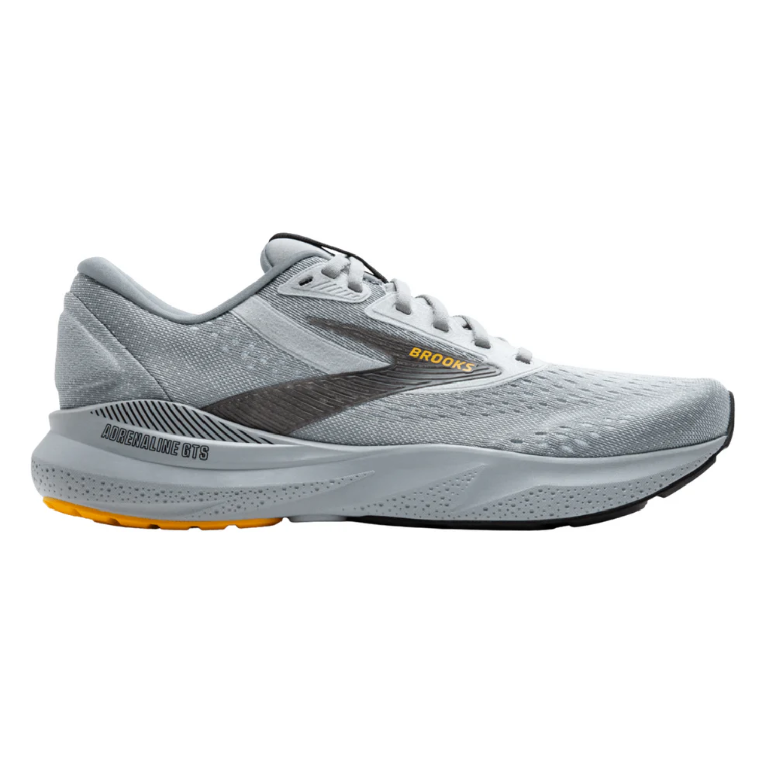 Brooks Men's Adrenaline GTS 24 (B) Alloy / White / Gold Fusion - shoeguru-au