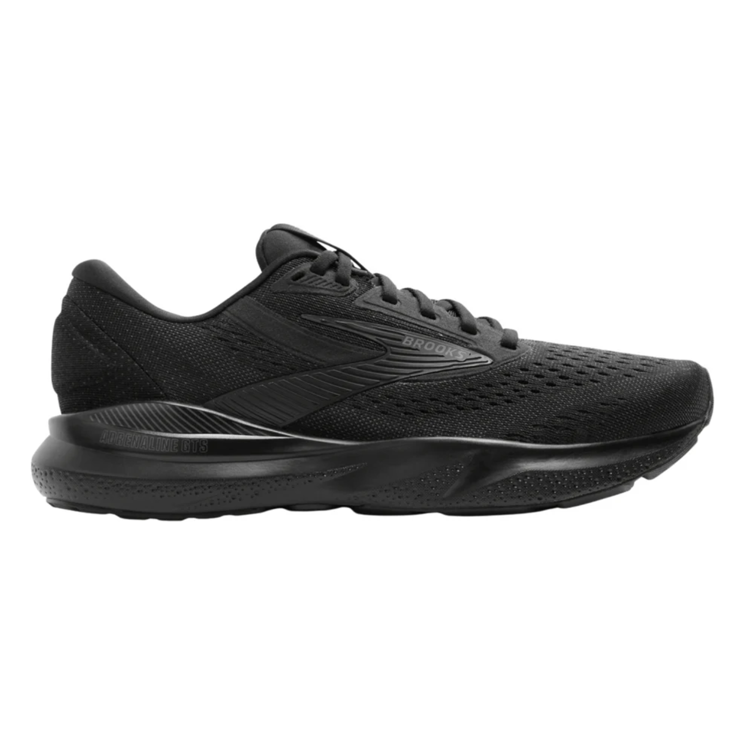 Brooks Men's Adrenaline GTS 24 (D) Black / Black - shoeguru-au