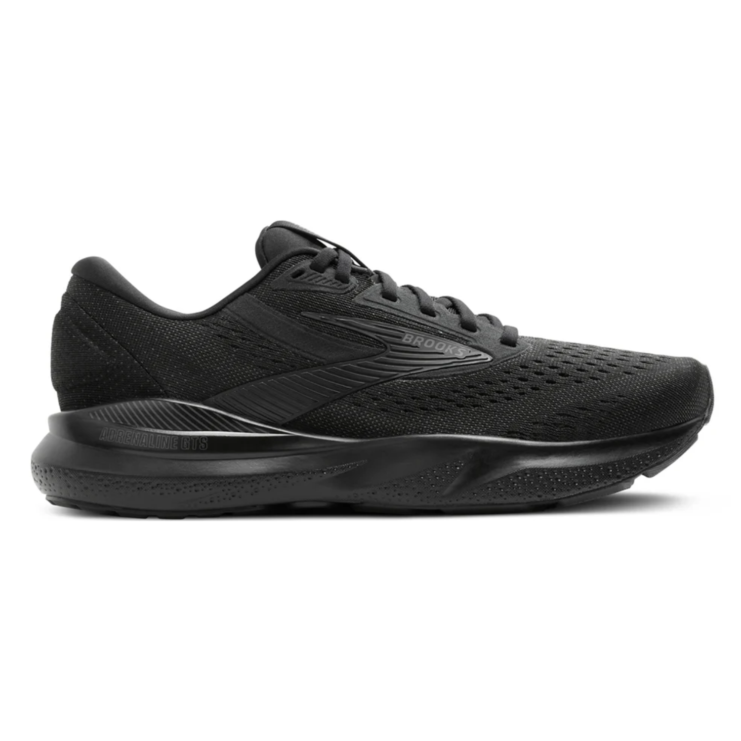 Brooks Men's Adrenaline GTS 24 (2E) Black / Black - shoeguru-au
