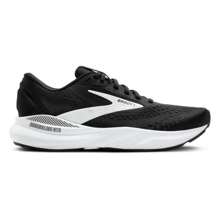Brooks Men's Adrenaline GTS 24 (2E) Black / White — Black / White