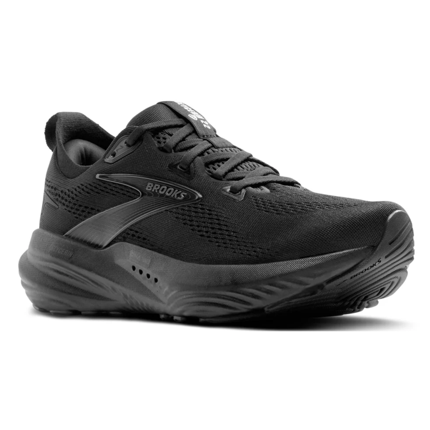 Brooks Men's Glycerin 22 (2E) Black / Black / Ebony - shoeguru-au