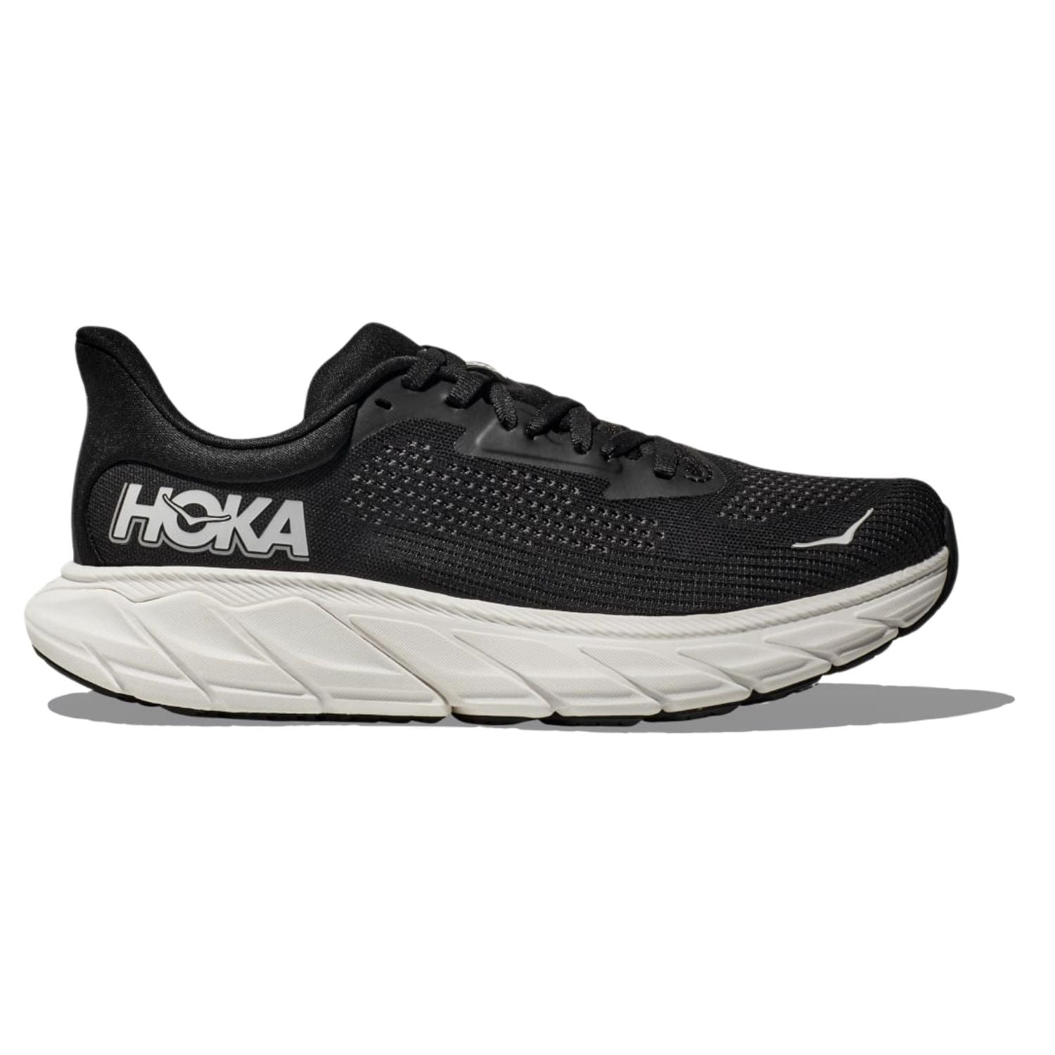 Hoka Women's Arahi 7 (B) Black / White - shoeguru-au
