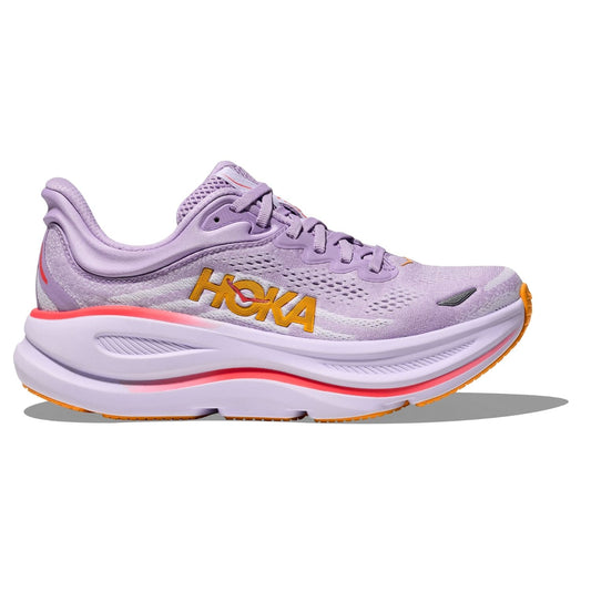 Hoka Women's Bondi 9 (B) Aster Flower / Starlight Glow - shoeguru-au
