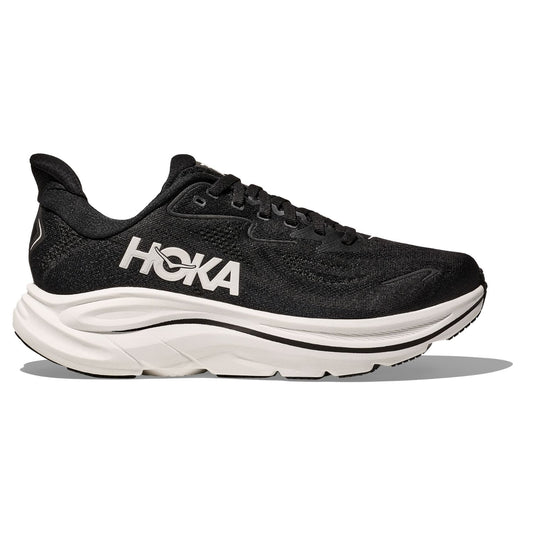 Hoka Men's Clifton 10 (4E) Black / White - shoeguru-au