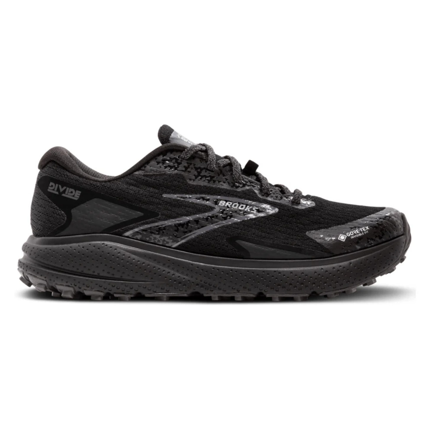 Brooks Women's Divide 5 GTX (B) Black / Alloy / Primer Grey - shoeguru-au