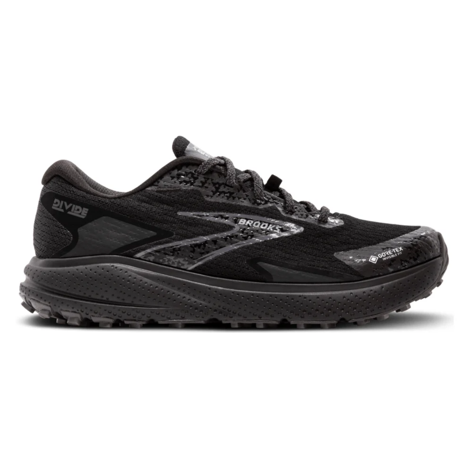 Brooks Women's Divide 5 GTX (B) Black / Alloy / Primer Grey - shoeguru-au