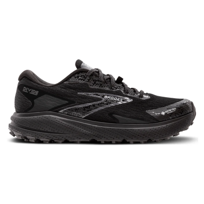 Brooks Women's Divide 5 GTX (B) Black / Alloy / Primer Grey - shoeguru-au