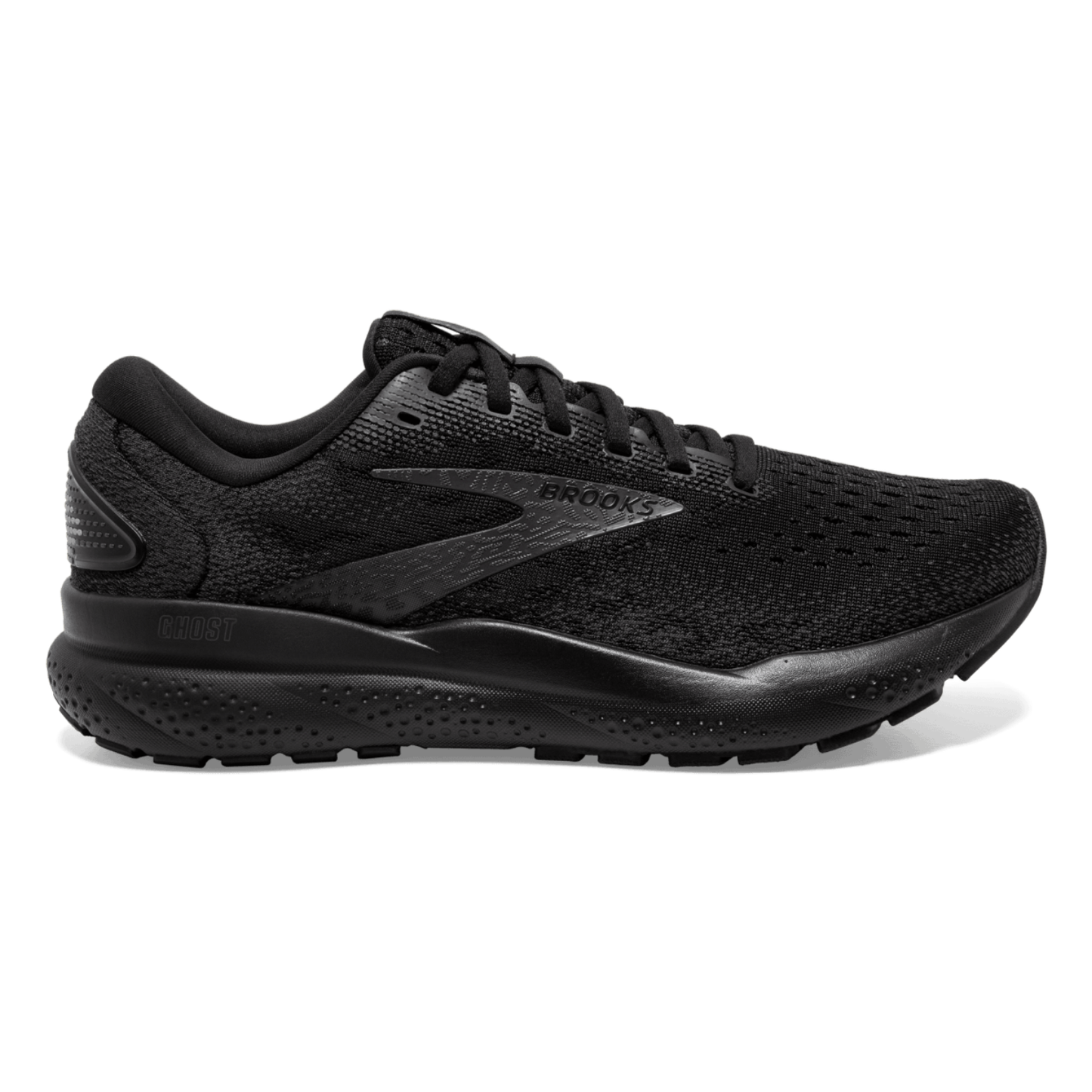Brooks Women’s Ghost 16 GTX Black / Black / Ebony - shoeguru-au