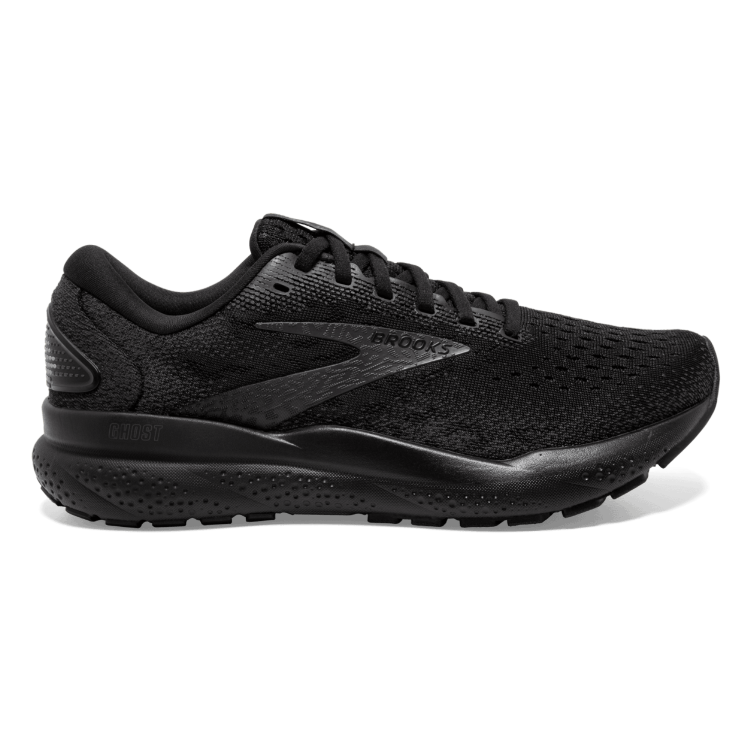 Brooks Women’s Ghost 16 GTX Black / Black / Ebony - shoeguru-au
