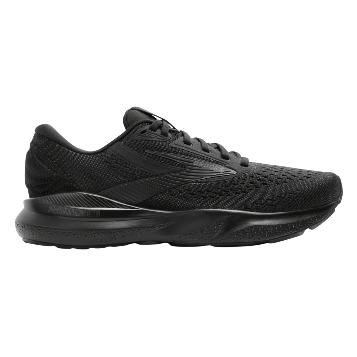Brooks Women's Adrenaline GTS 24 (2E) Black / Black - shoeguru-au
