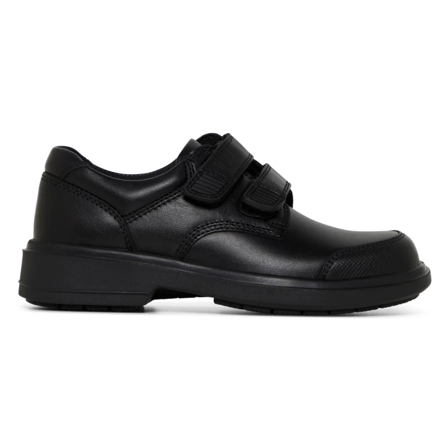 Clarks Discovery Scuff Resistant Toe (E) Black - shoeguru-au