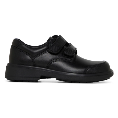 Clarks Discovery Scuff Resistant Toe (E) Black - shoeguru-au
