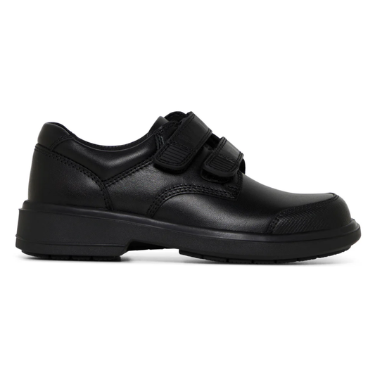 Clarks Discovery Scuff Resistant Toe (E) Black - shoeguru-au