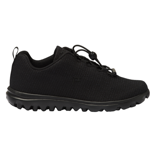 Propet Women's TravelFit Waterproof (B) Triple Black - shoeguru-au