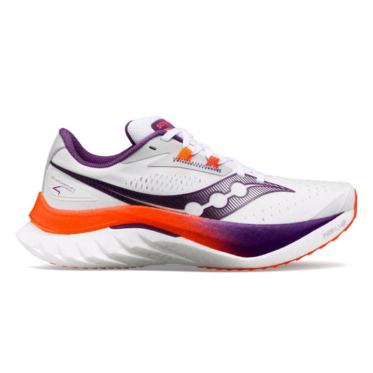 Saucony Women's Endorphin Speed 4 (B) White / Violet - shoeguru-au