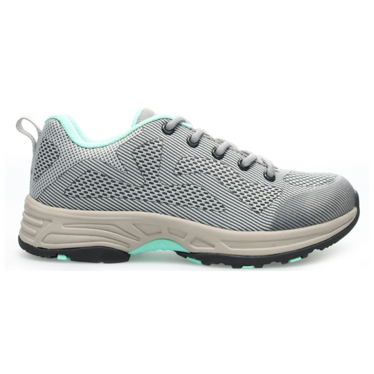 Propet Women's Cora Waterproof (D) Grey / Mint - shoeguru-au