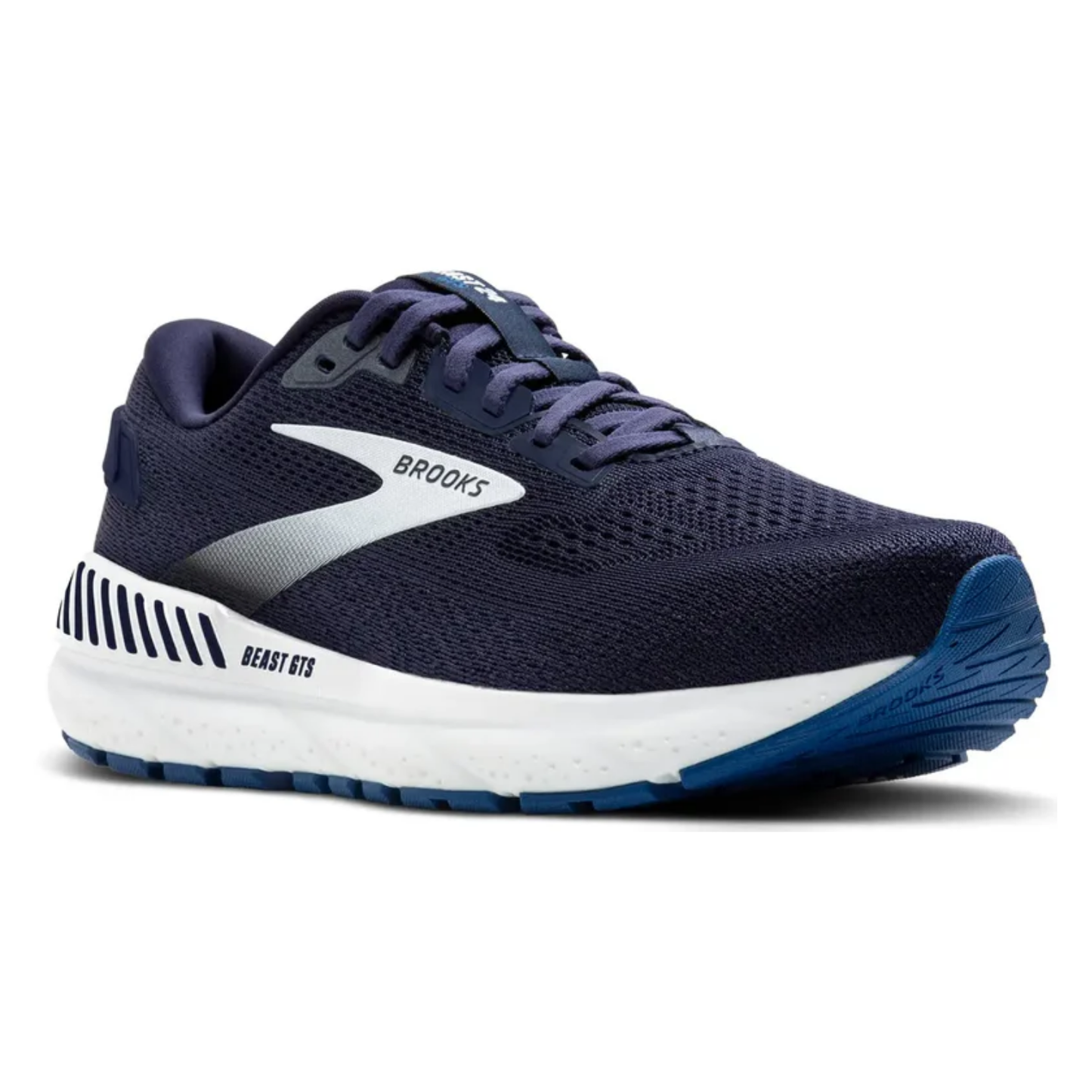 Brooks Men's Beast 24 (2E) Peacoat / Blue / White - shoeguru-au