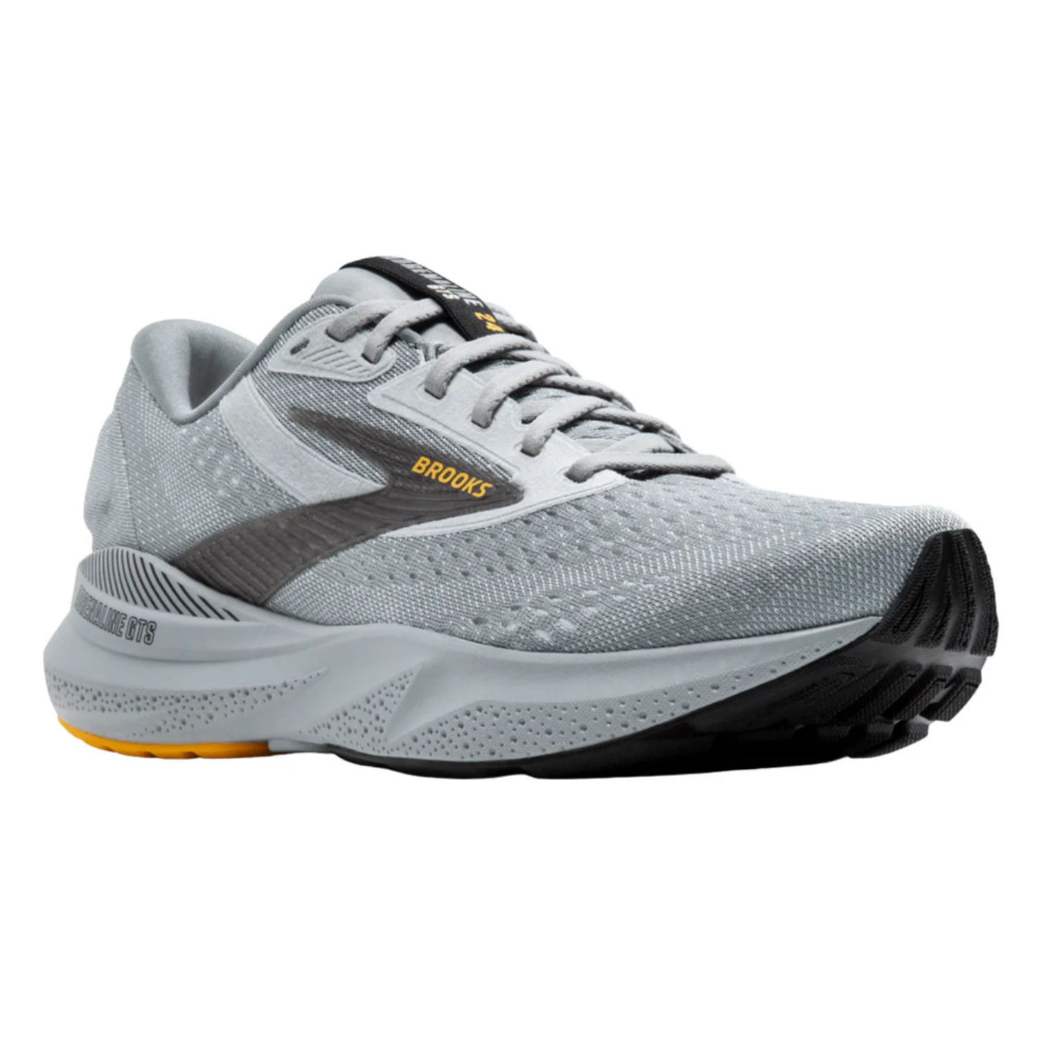 Brooks Men's Adrenaline GTS 24 (B) Alloy / White / Gold Fusion - shoeguru-au