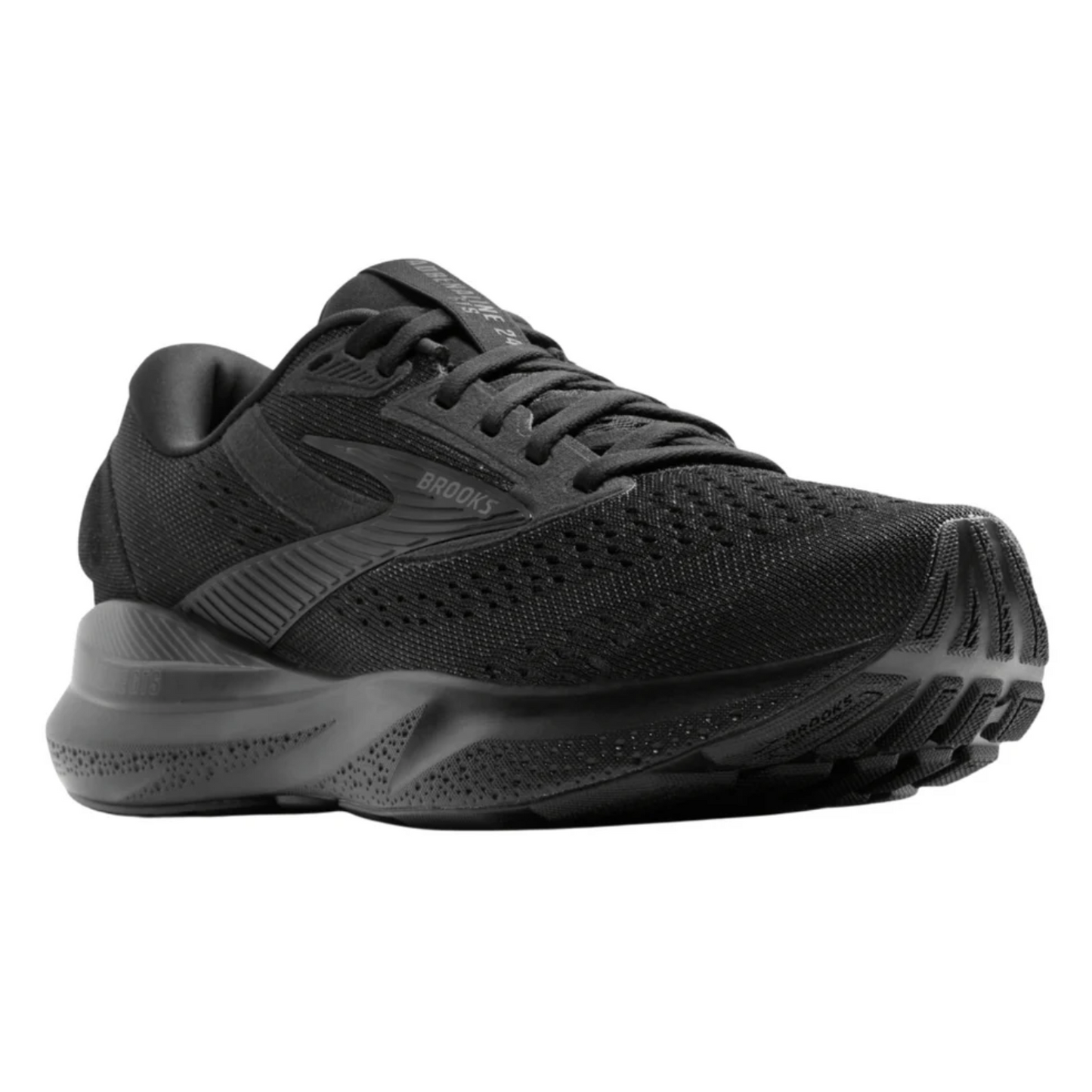 Brooks Men's Adrenaline GTS 24 (D) Black / Black - shoeguru-au