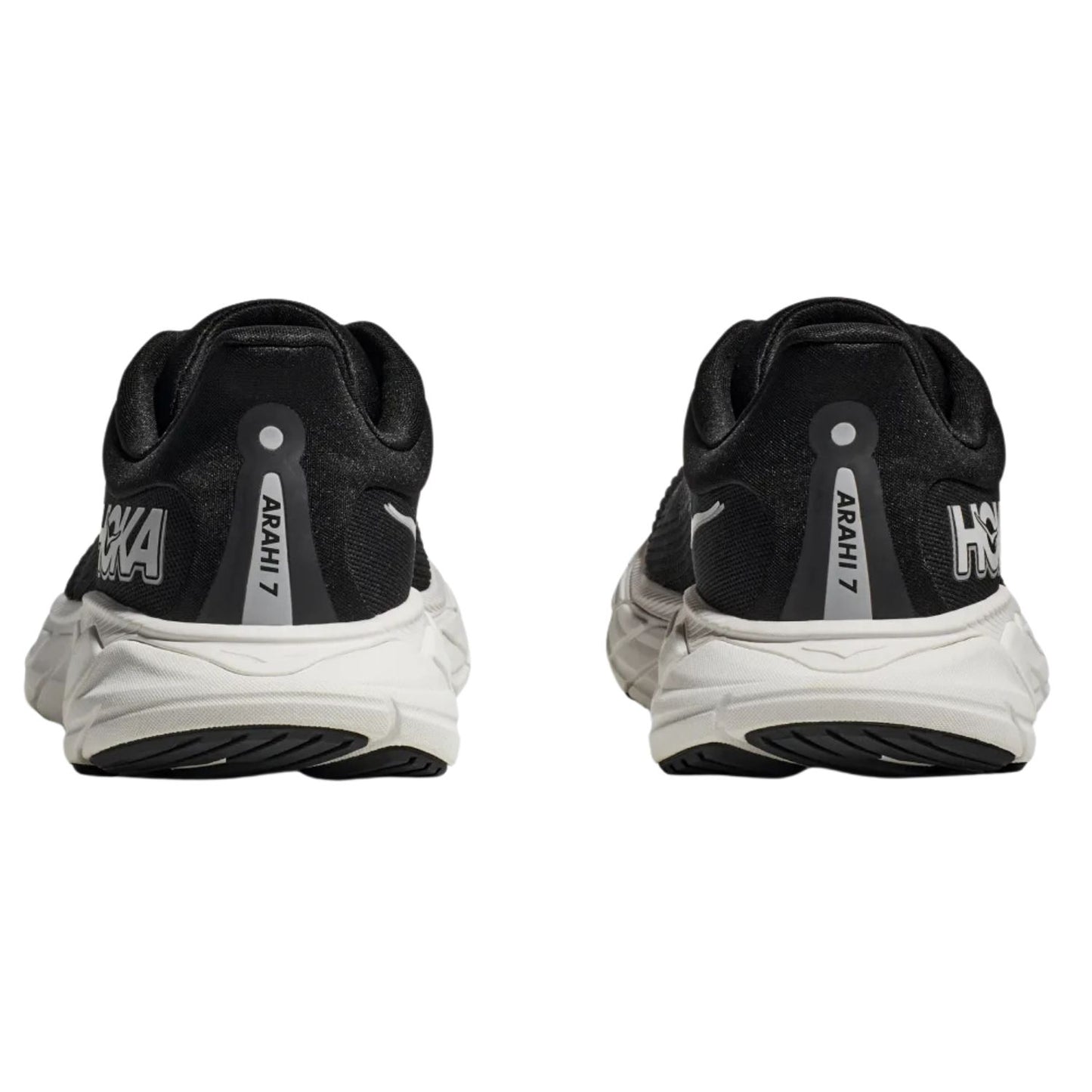 Hoka Women's Arahi 7 (B) Black / White - shoeguru-au
