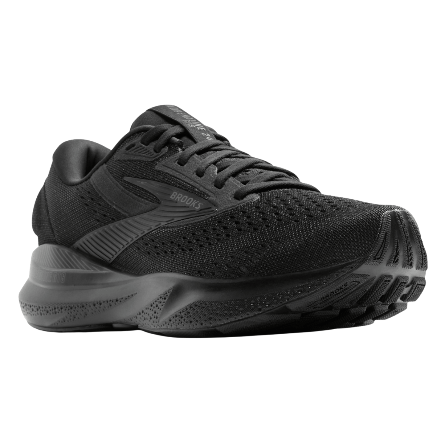 Brooks Women's Adrenaline GTS 24 (2E) Black / Black - shoeguru-au