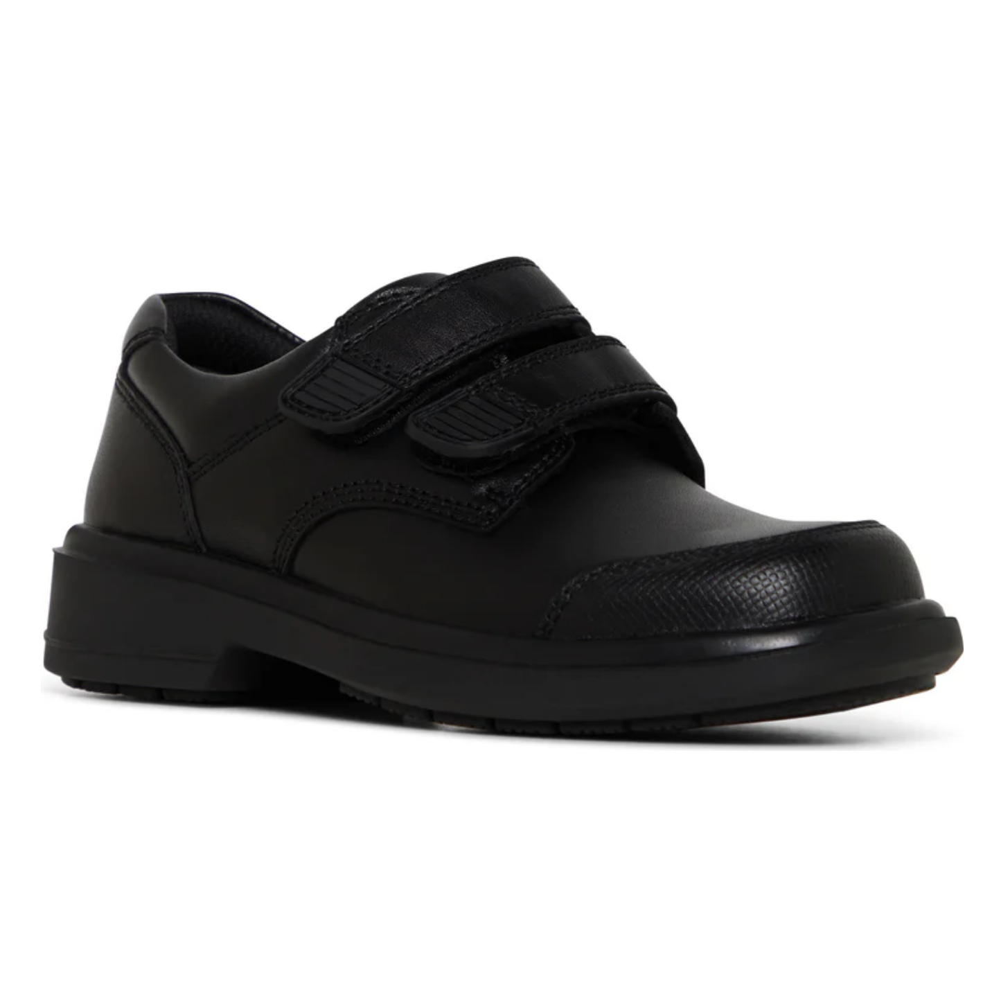 Clarks Discovery Scuff Resistant Toe (E) Black - shoeguru-au