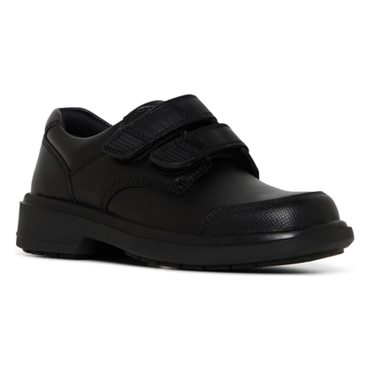 Clarks Discovery Scuff Resistant Toe (E) Black - shoeguru-au