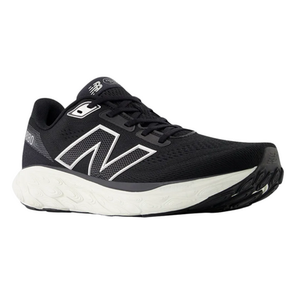New Balance Men's 880 v14 (2E) Black / Sea Salt / Silver Metallic - shoeguru-au