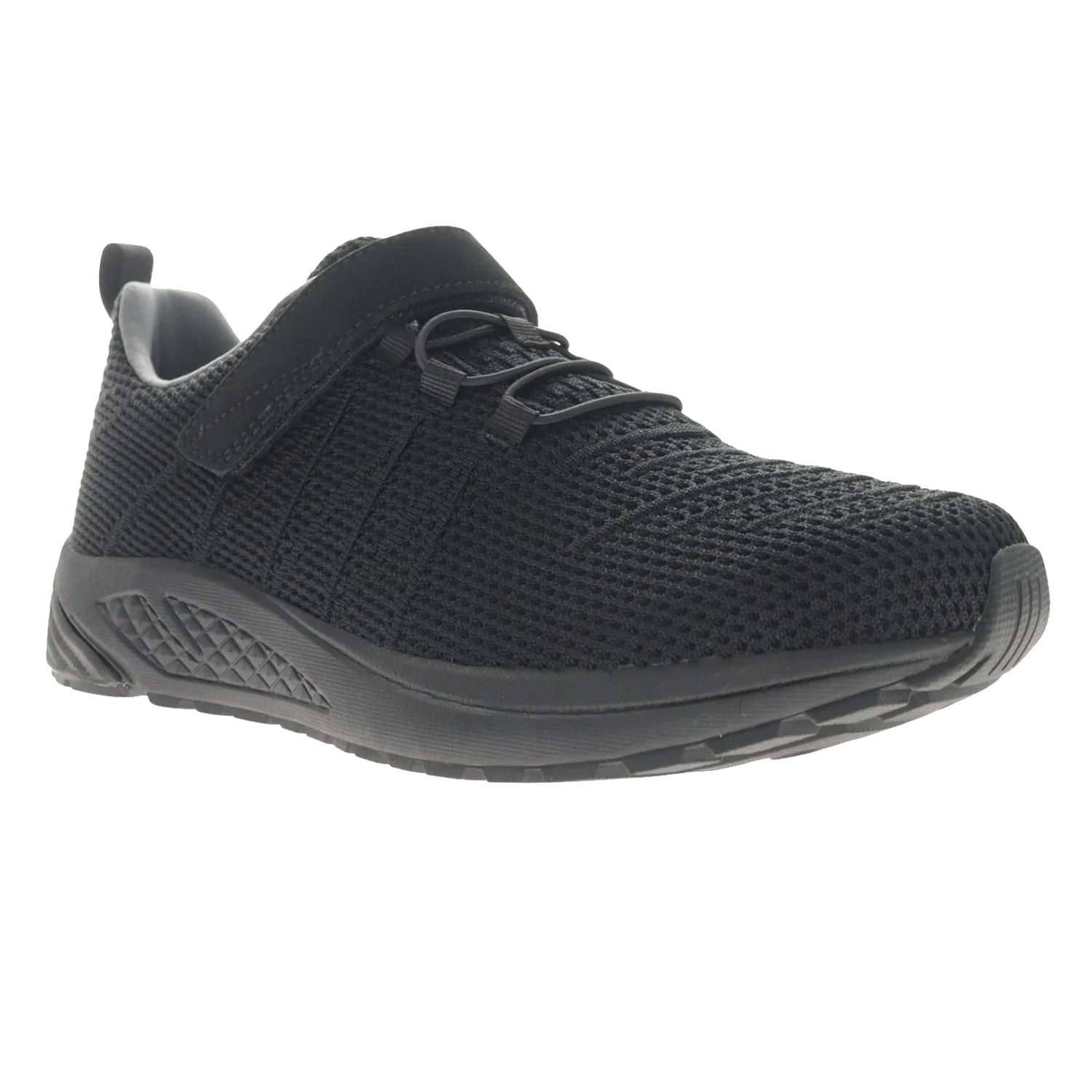 Propet Men's Tour Knit FX (3E) Black - shoeguru-au