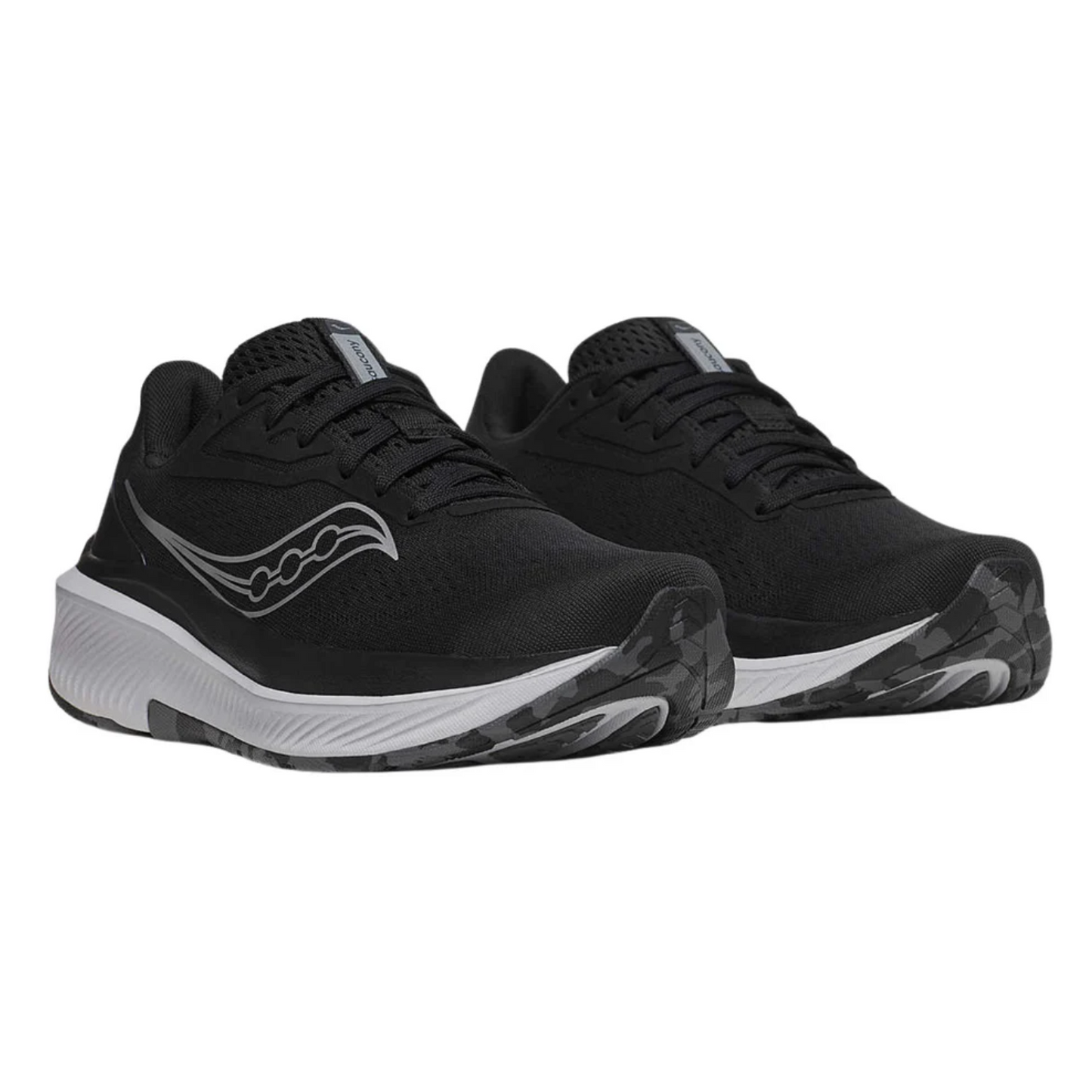 Saucony Women's Echelon 10 (D) Black / Silver - shoeguru-au