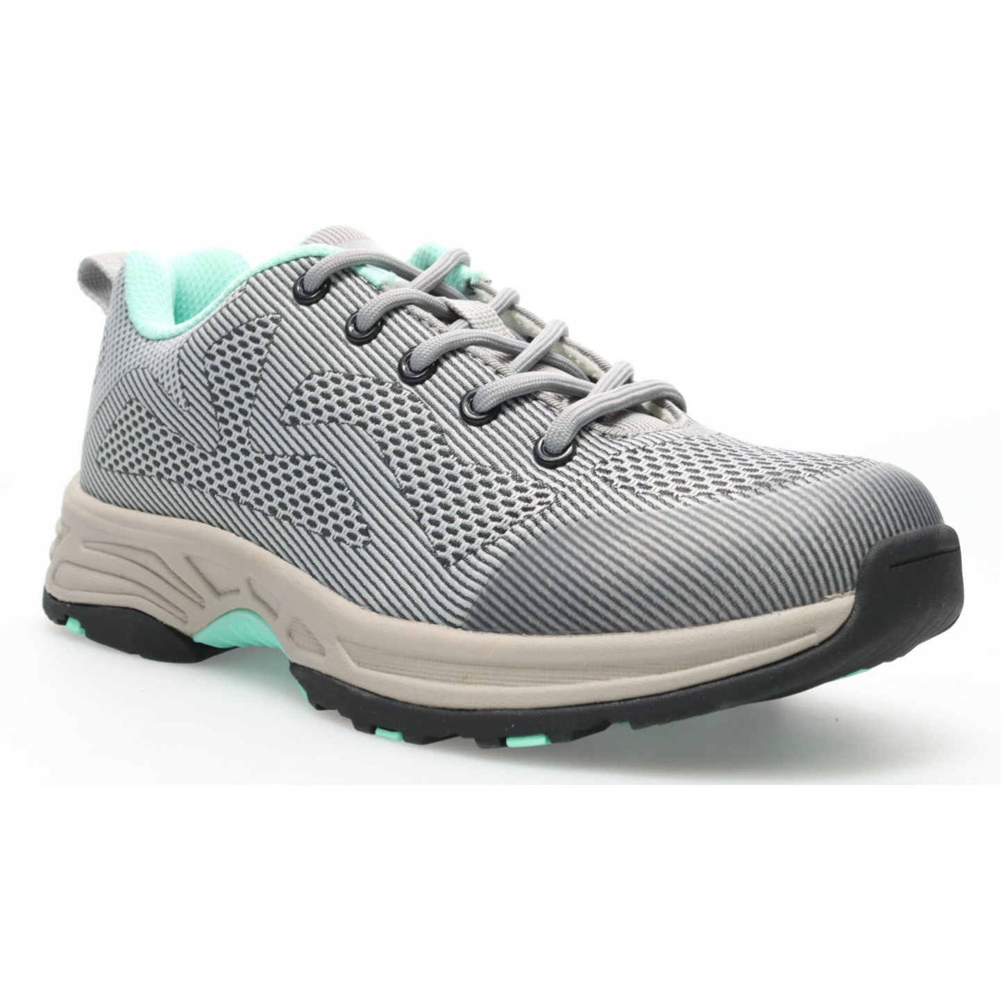 Propet Women's Cora Waterproof (D) Grey / Mint - shoeguru-au