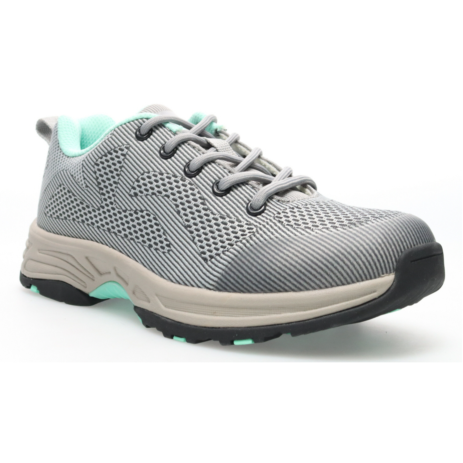 Propet Women's Cora Waterproof (D) Grey / Mint - shoeguru-au