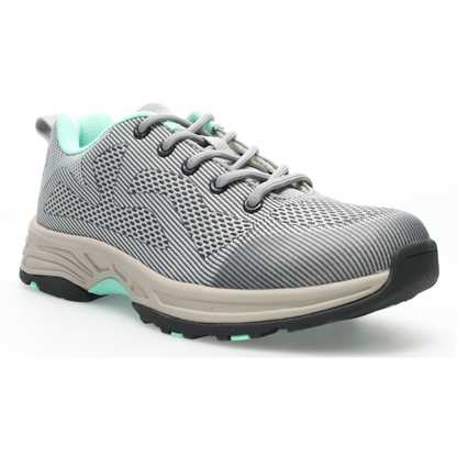 Propet Women's Cora Waterproof (D) Grey / Mint - shoeguru-au