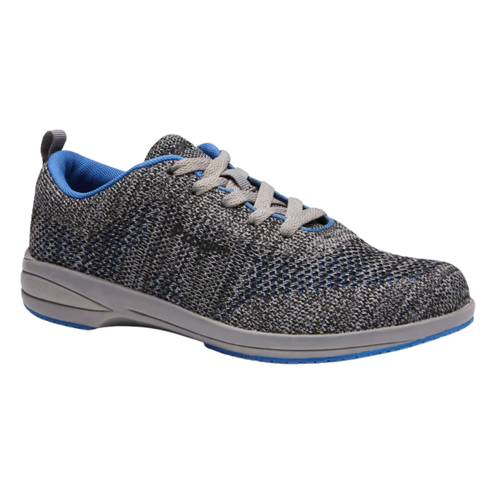 Propet Women's Washable Walker Evo (D) Grey / Navy / Black — Grey / Navy / Black