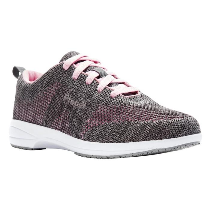 Propet Women's Washable Walker Evo (D) Grey / Pink — Grey / Pink