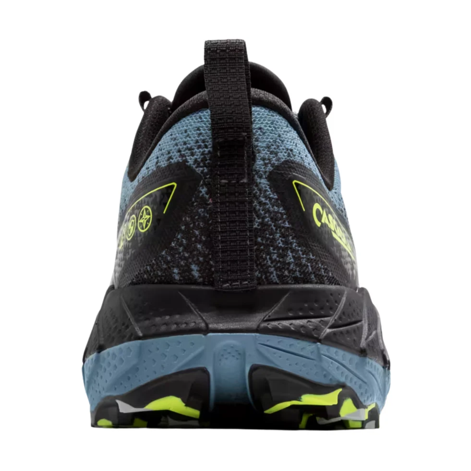 Brooks Men's Cascadia 18 (2E) Citadel / Ebony / Lime - shoeguru-au