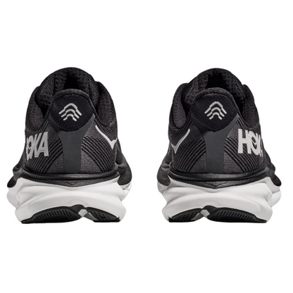 Hoka Men's Clifton 9 (D) Black / White - shoeguru-au