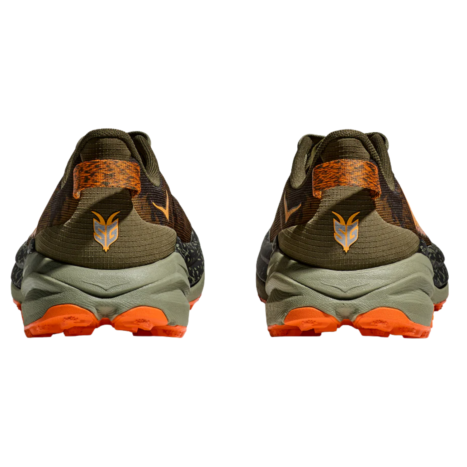 Hoka Men's Speedgoat 6 (2E) Antique Olive / Squash - shoeguru-au