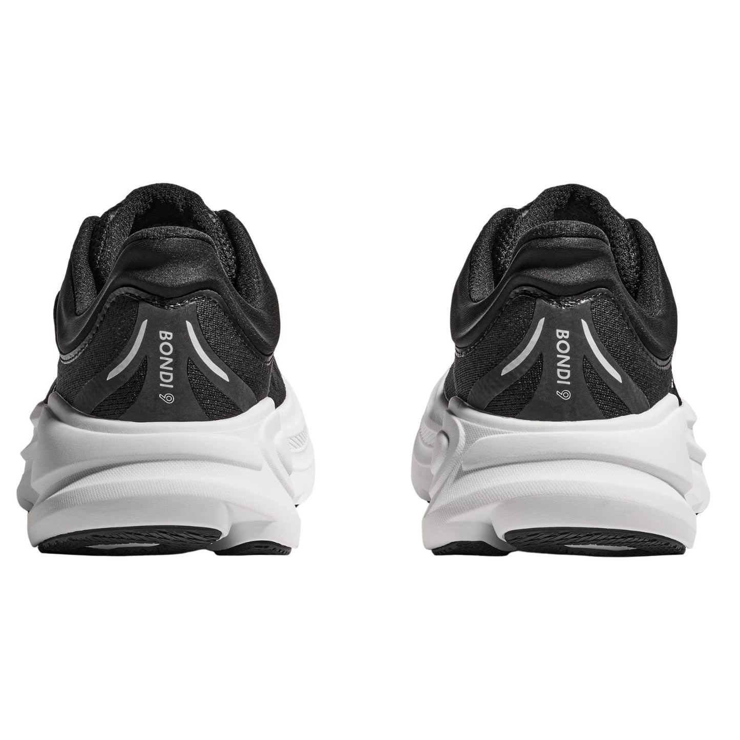 Hoka Men's Bondi 9 (D) Black / White - shoeguru-au