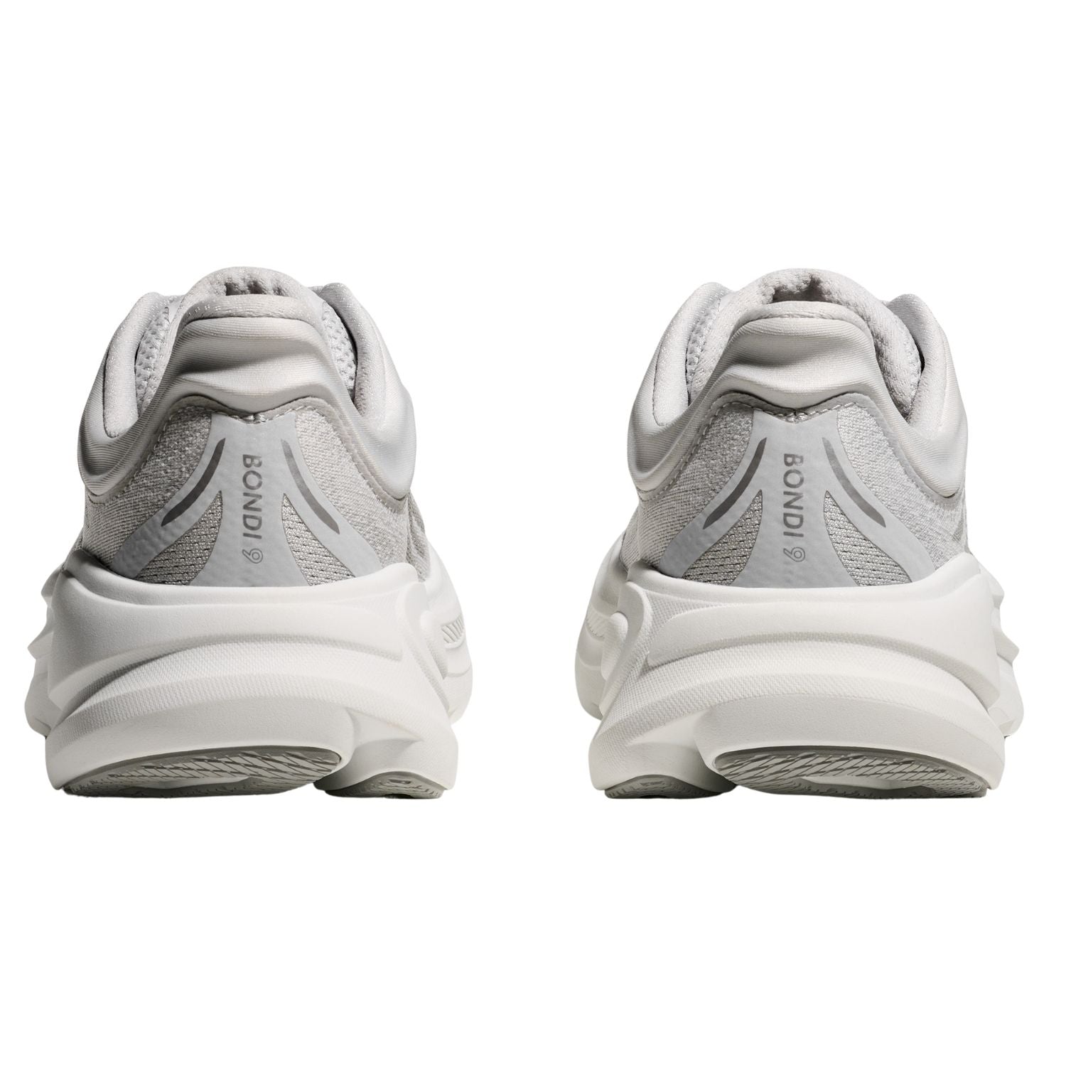 Hoka Women's Bondi 9 (D) Stardust / Silver - shoeguru-au