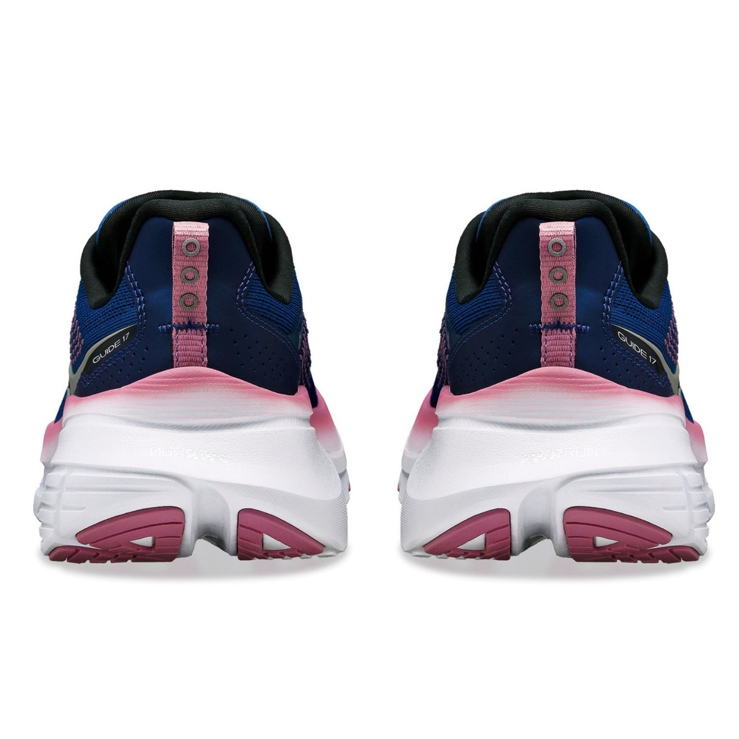Saucony Women's Guide 17 (B) Navy / Orchid - shoeguru-au