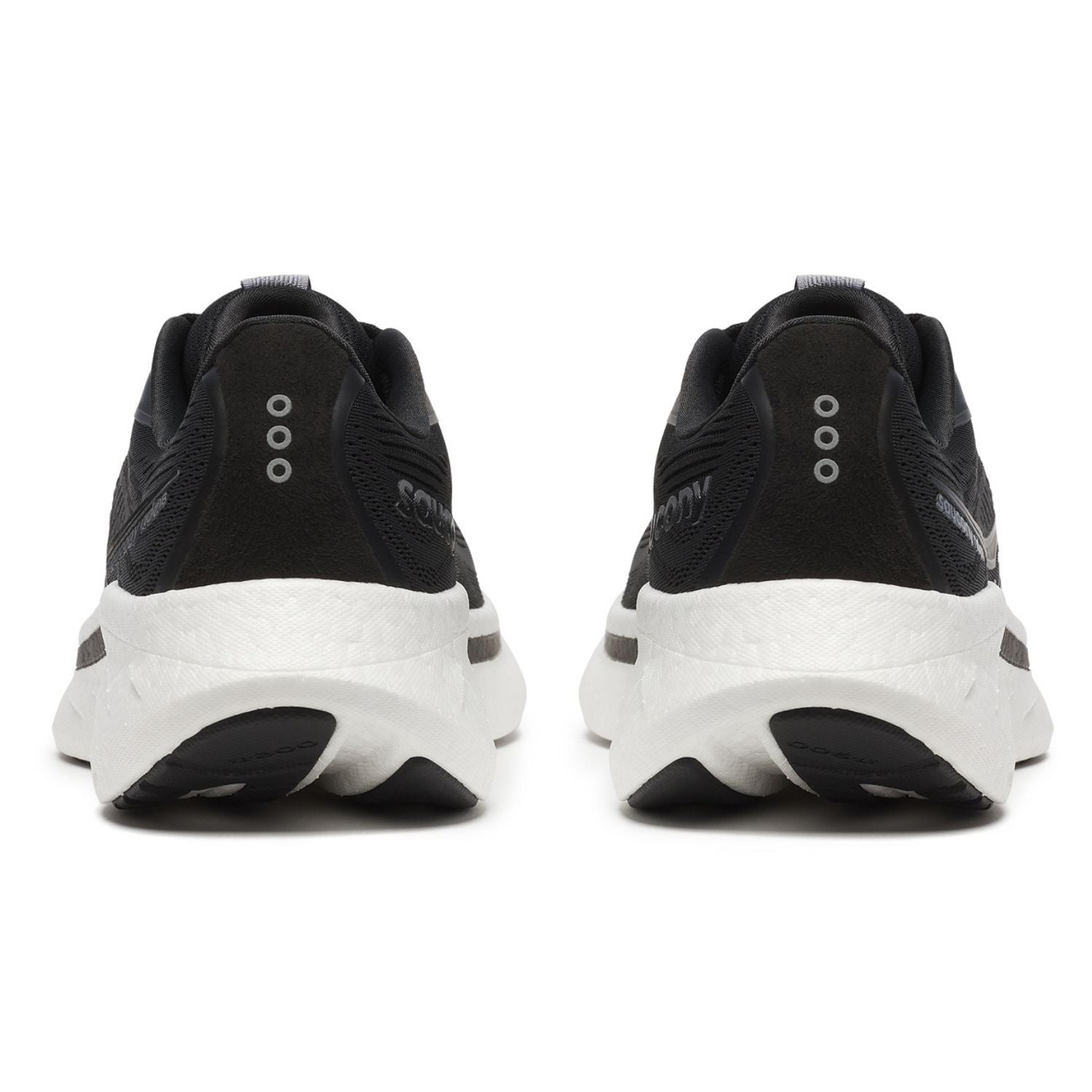 Saucony Women's Ride 18 (D) Black / White - shoeguru-au