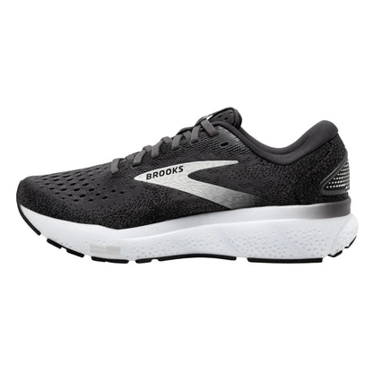 Brooks Men's Ghost 16 (2E) Black / White - shoeguru-au